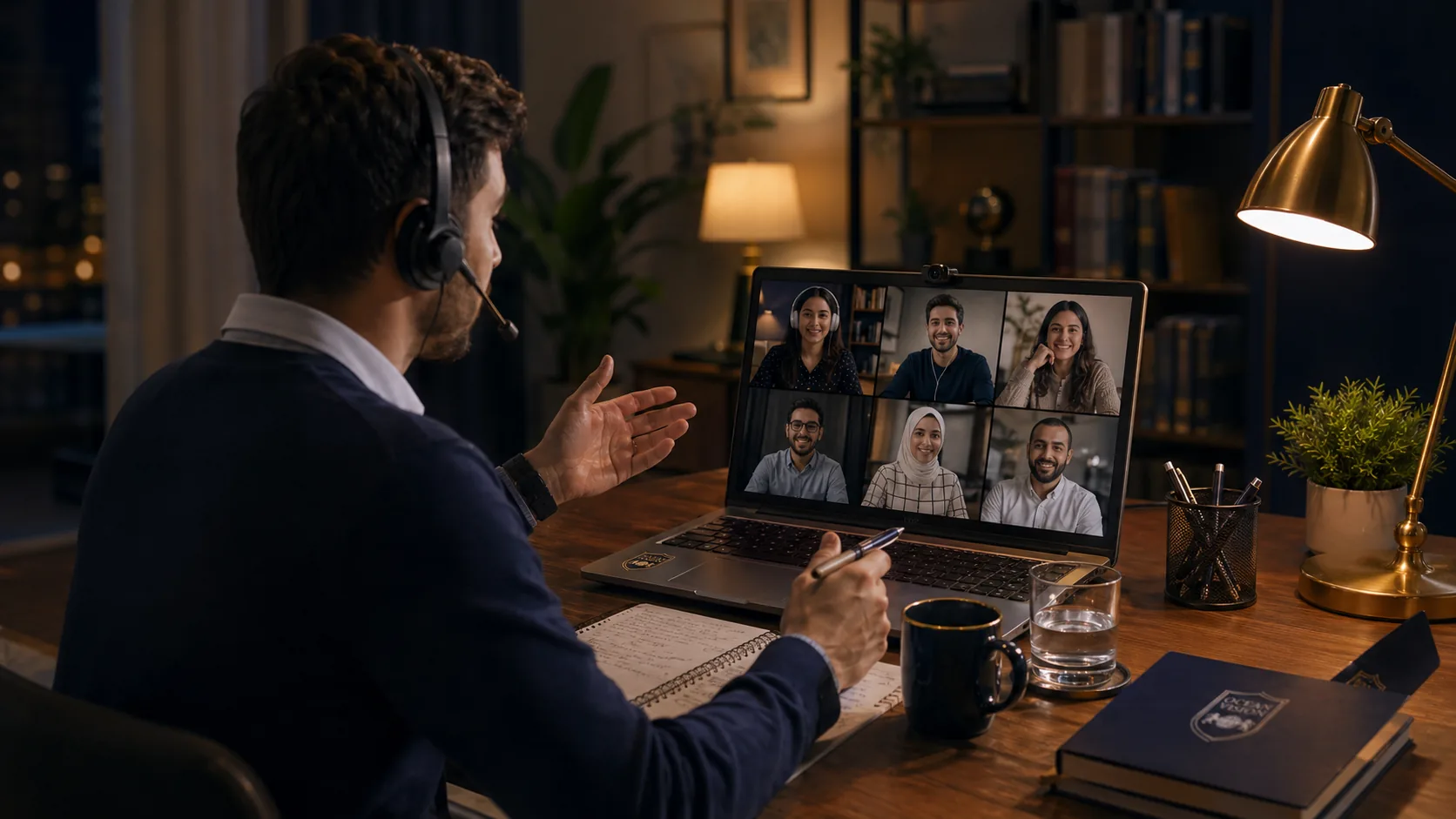 Online client call English communication training